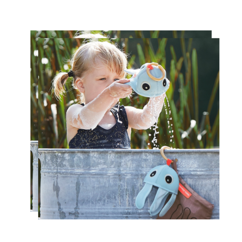 JUGUETE DE ACTIVIDADES PARA EL BAÑO WALLY AZUL DONE BY DEER