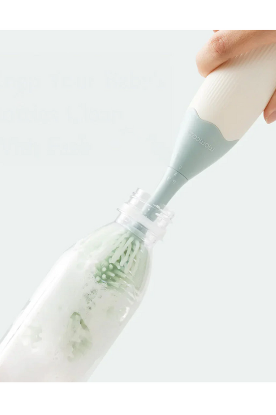 Kit de Cepillos para Biberones Momcozy Push-Press