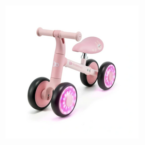 Triciclo de Balance Kinderkraft CUTIE FLASH Rosado
