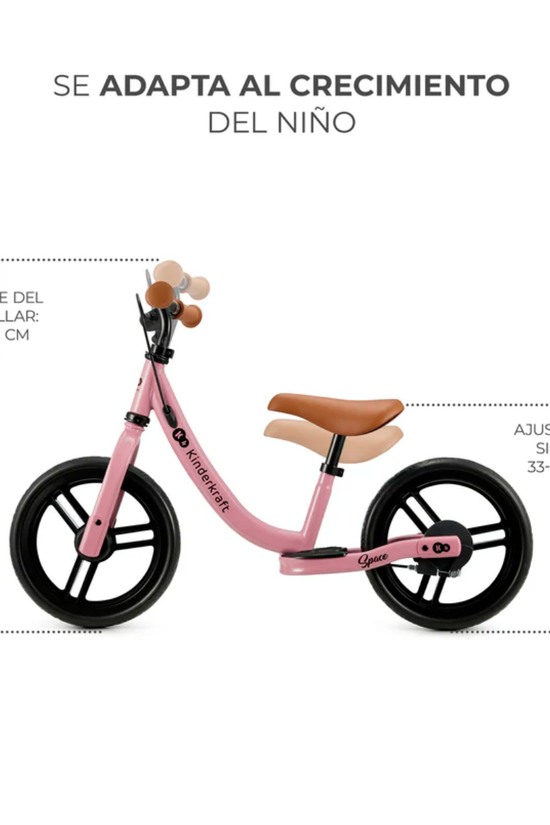 Bicicleta de Balance Kinderkraft SPACE Pink