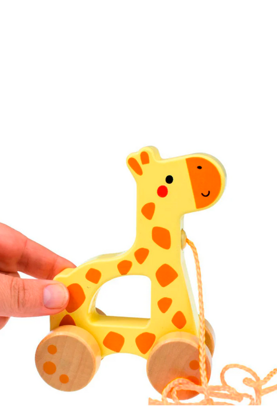 JIRAFA DE MADERA PARA ARRASTRAR TOOKY TOY