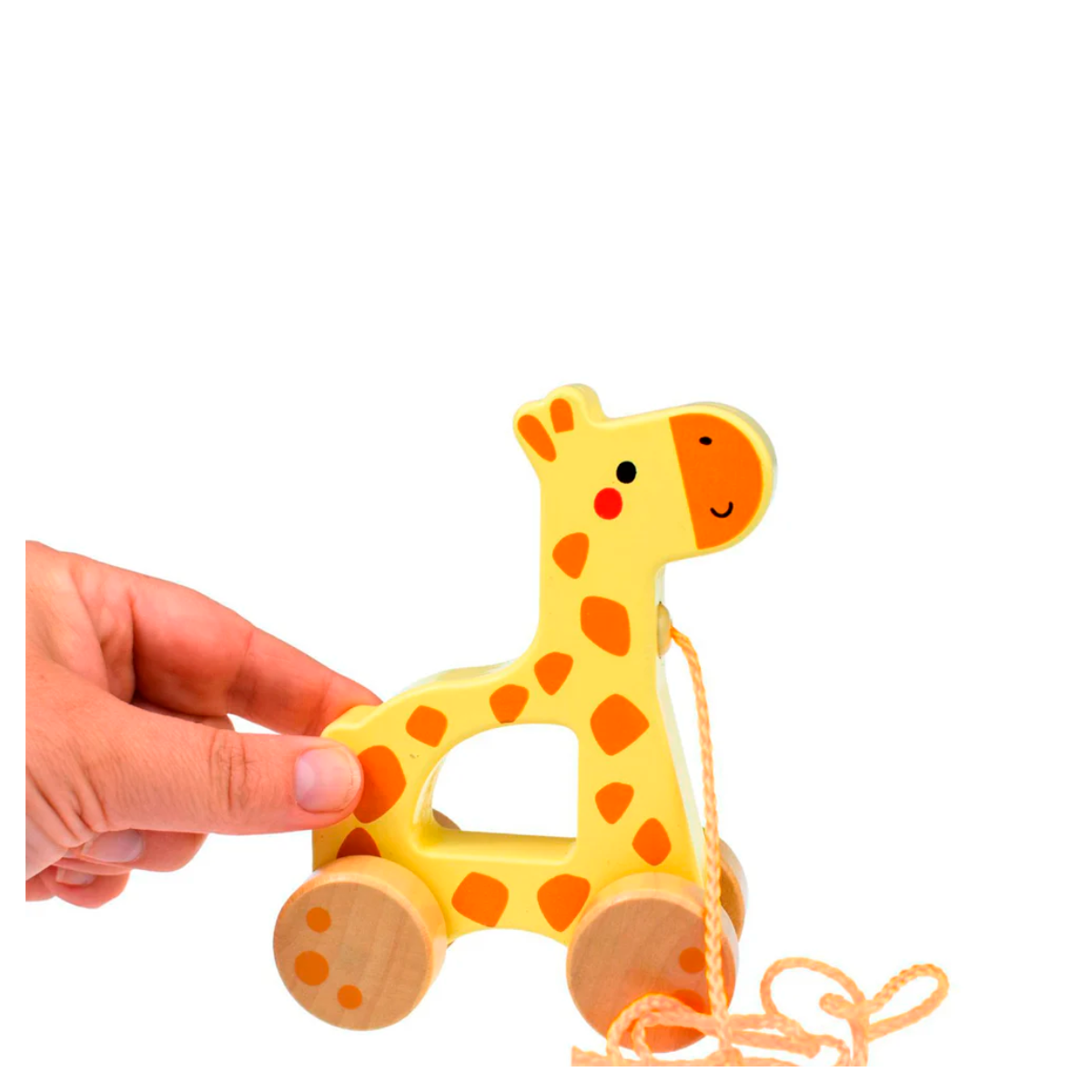 JIRAFA DE MADERA PARA ARRASTRAR TOOKY TOY