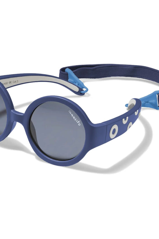 Lentes de Sol para Bebés Mausito The Hippie, Talla M (6 a 24 meses), color Azul