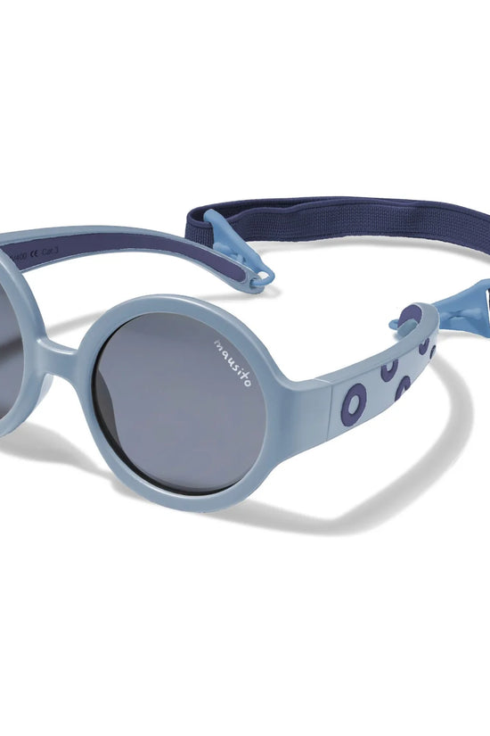 Lentes de Sol para Bebés Mausito The Hippie, Talla M (6 a 24 meses), color Song Blue