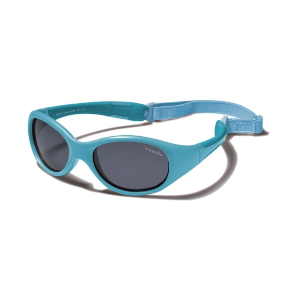 Lentes de Sol para Niños Mausito The Surfer, Talla M (2 a 4 años), color Turquesa