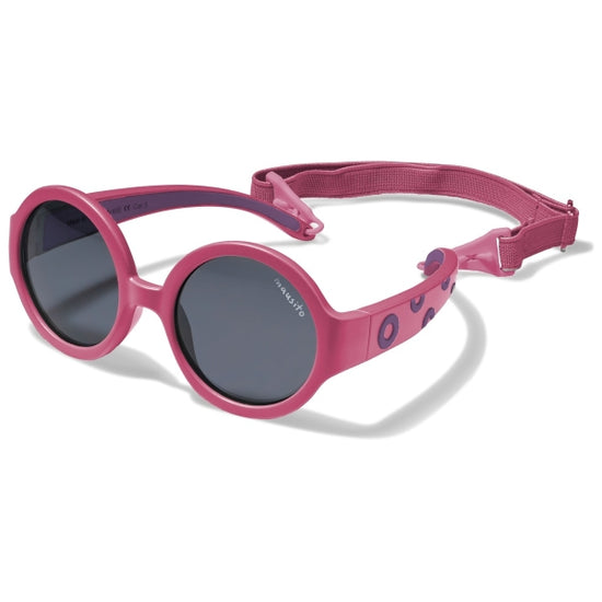 Lentes de Sol para Bebés Mausito The Hippie, Talla M (6 a 24 meses), color Magenta