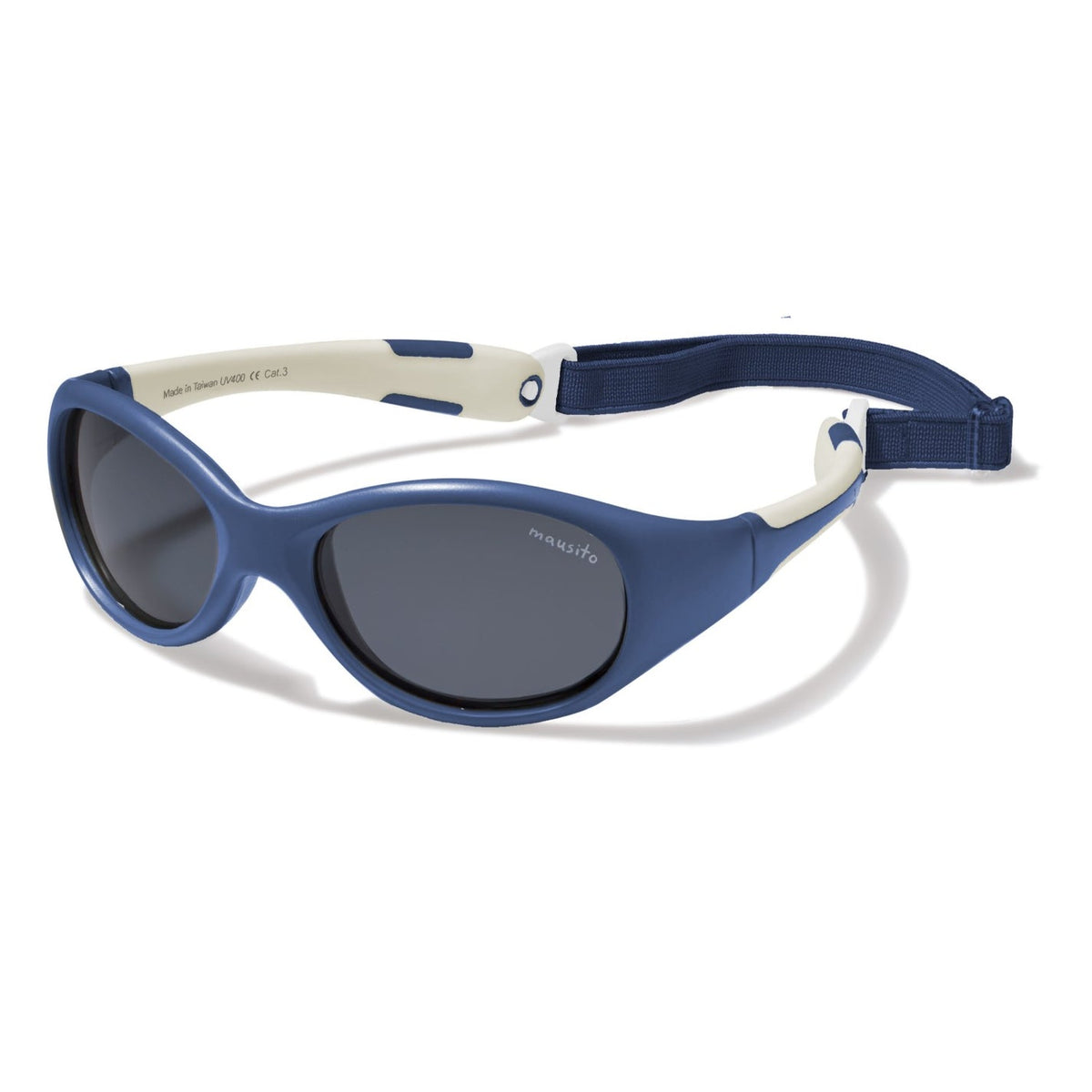 Lentes de Sol para Niños Mausito The Surfer, Talla L (5 a 8 años), color Azul Marino