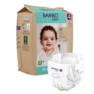 PAÑAL ECO FRIENDLY BAMBO NATURE TALLA 4