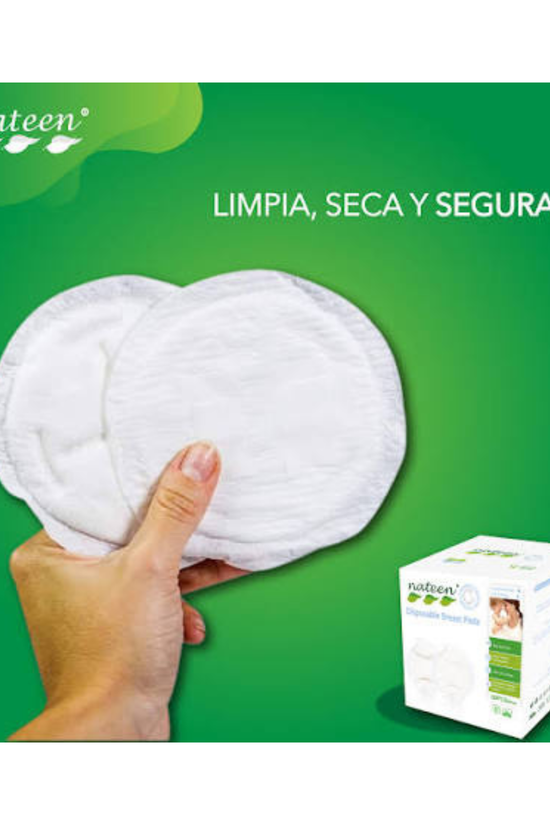 Absorbente De Leche Maternal Extra Suave Nateen 36 U