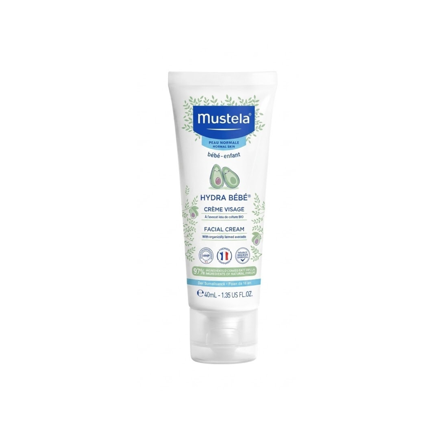 Crema Facial Para Bebé Mustela 40ML