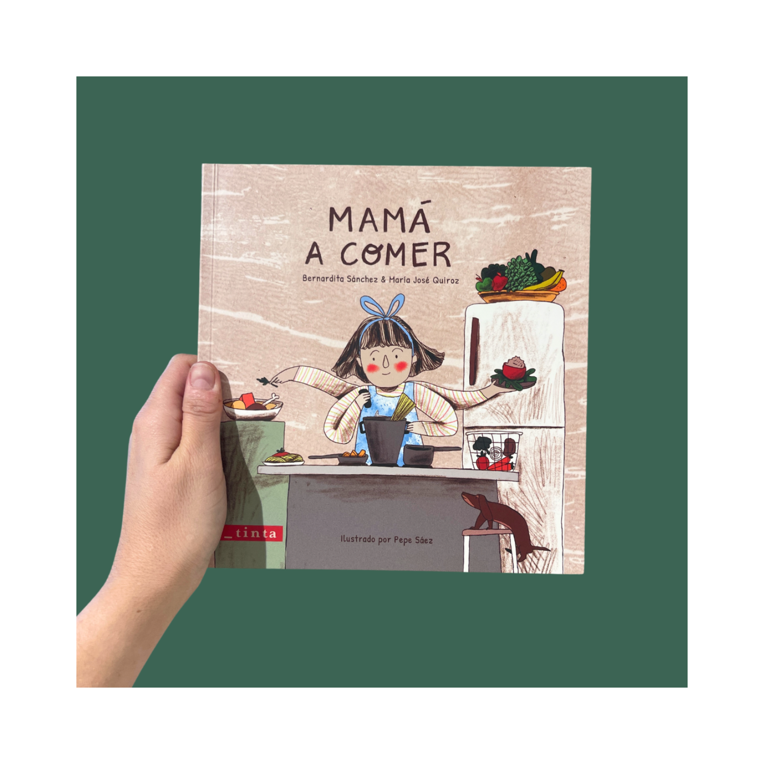 Libro Infantil Mamá a comer Minilupa