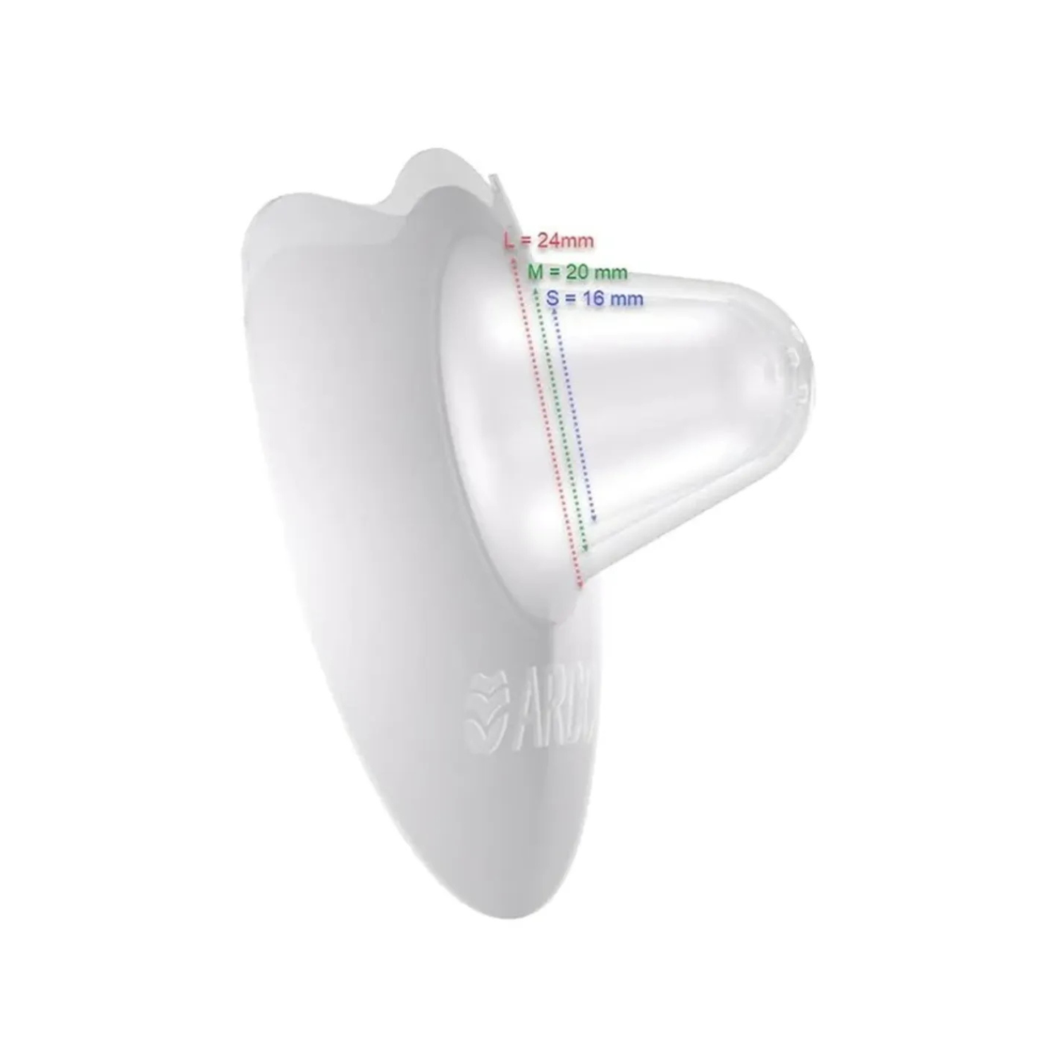Pezoneras de Silicona Ultra Fina Ardo Tulips 2 Unds