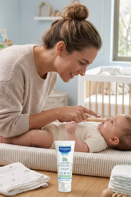 Crema Facial Para Bebé Mustela 40ML