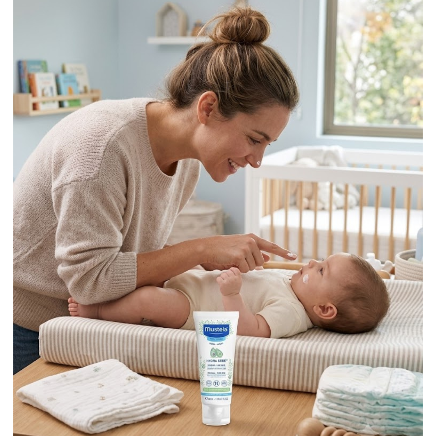 Crema Facial Para Bebé Mustela 40ML
