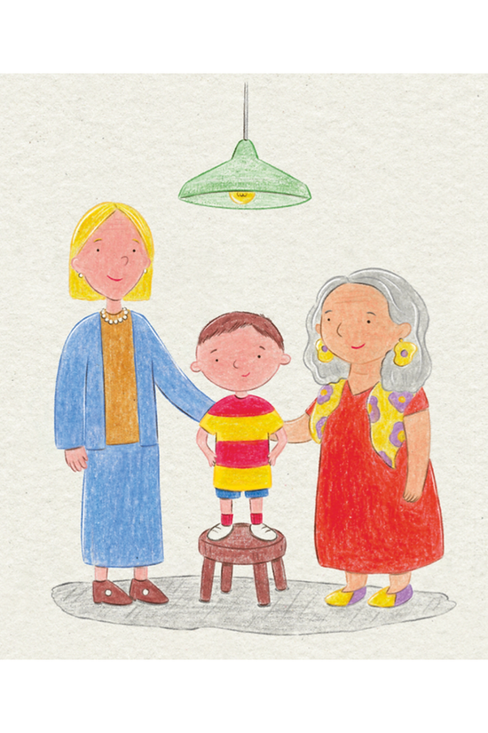 Libro Infantil Mis 2 Abuelas Minilupa