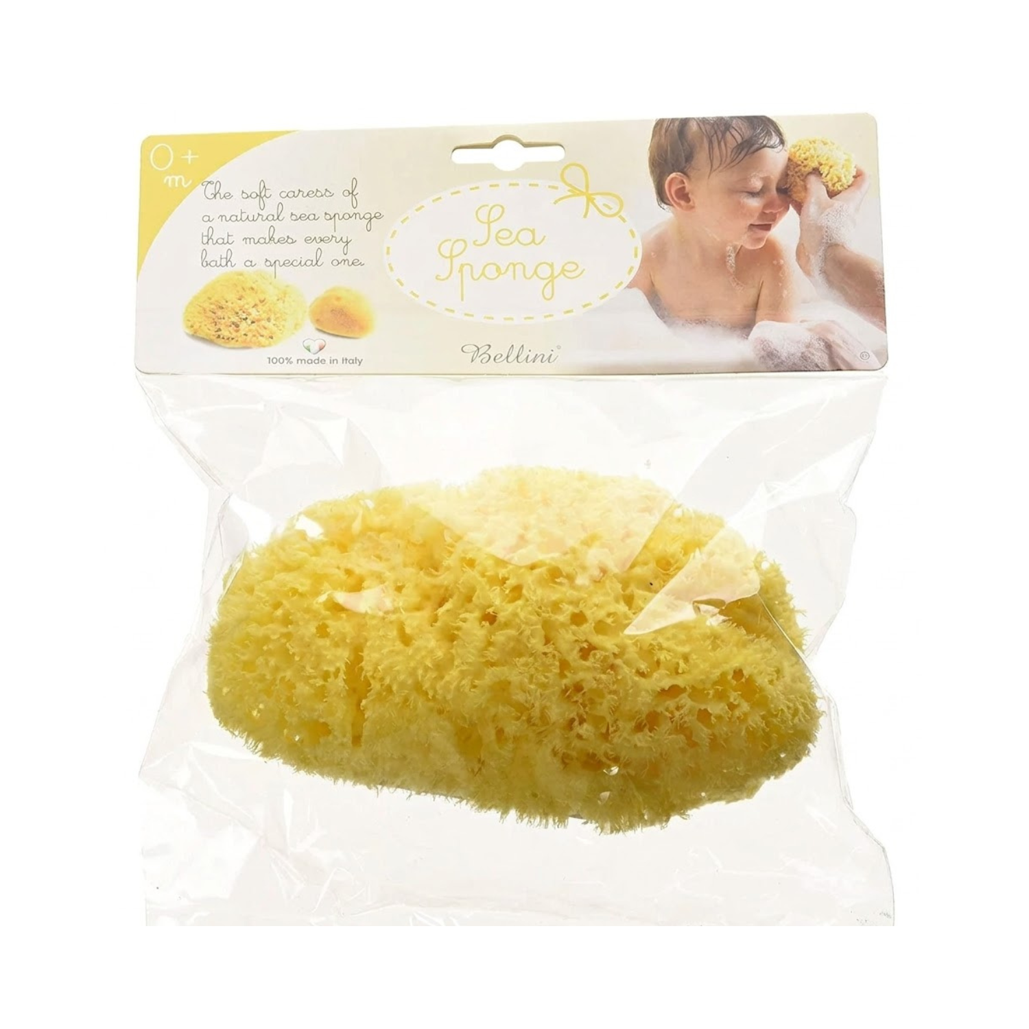 Esponja Natural de Mar Honeycomb Bellini 10 Cm.