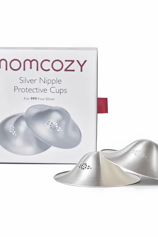 Copas De Lactancia De Plata 999 De 55mm Momcozy