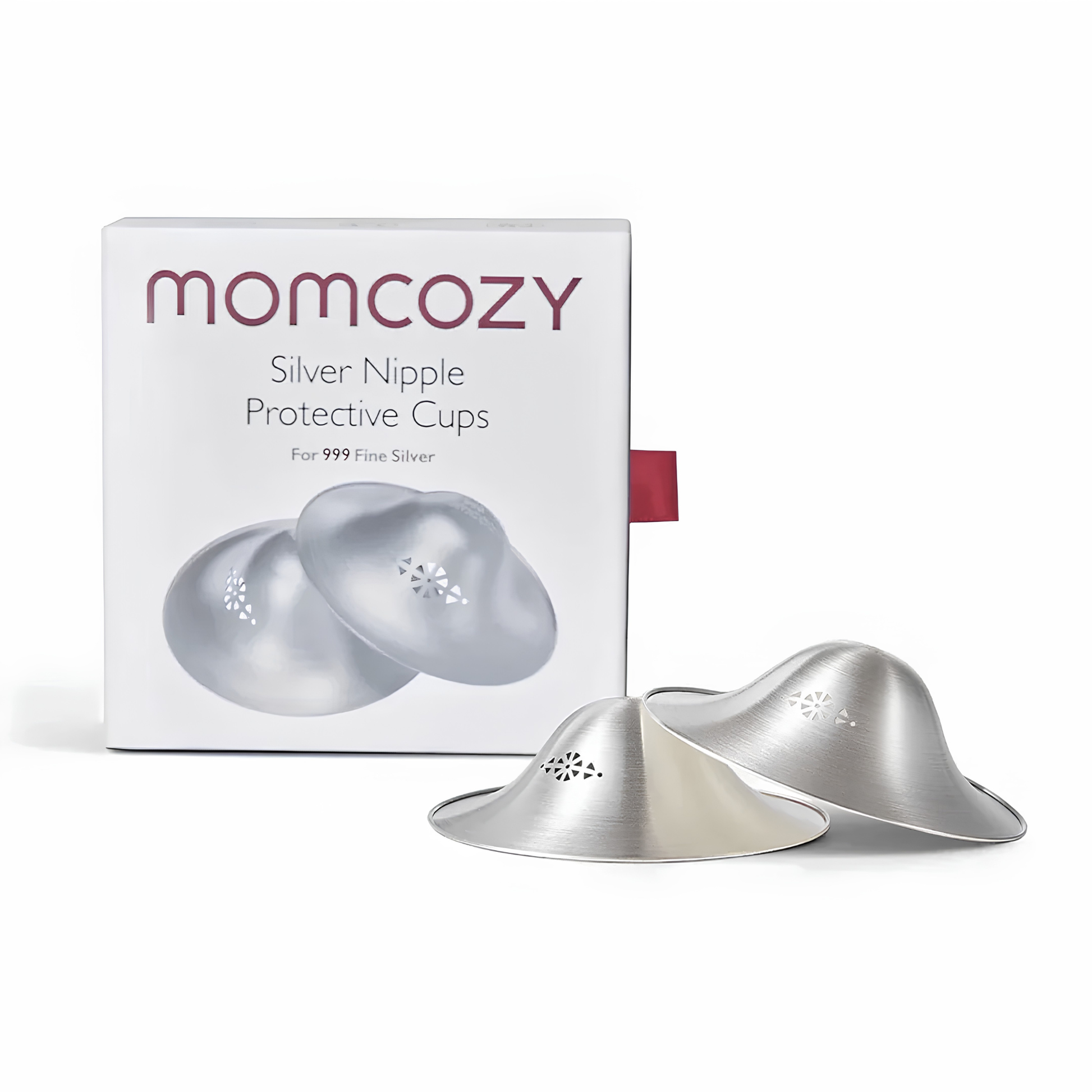 Copas De Lactancia De Plata 999 De 55mm Momcozy