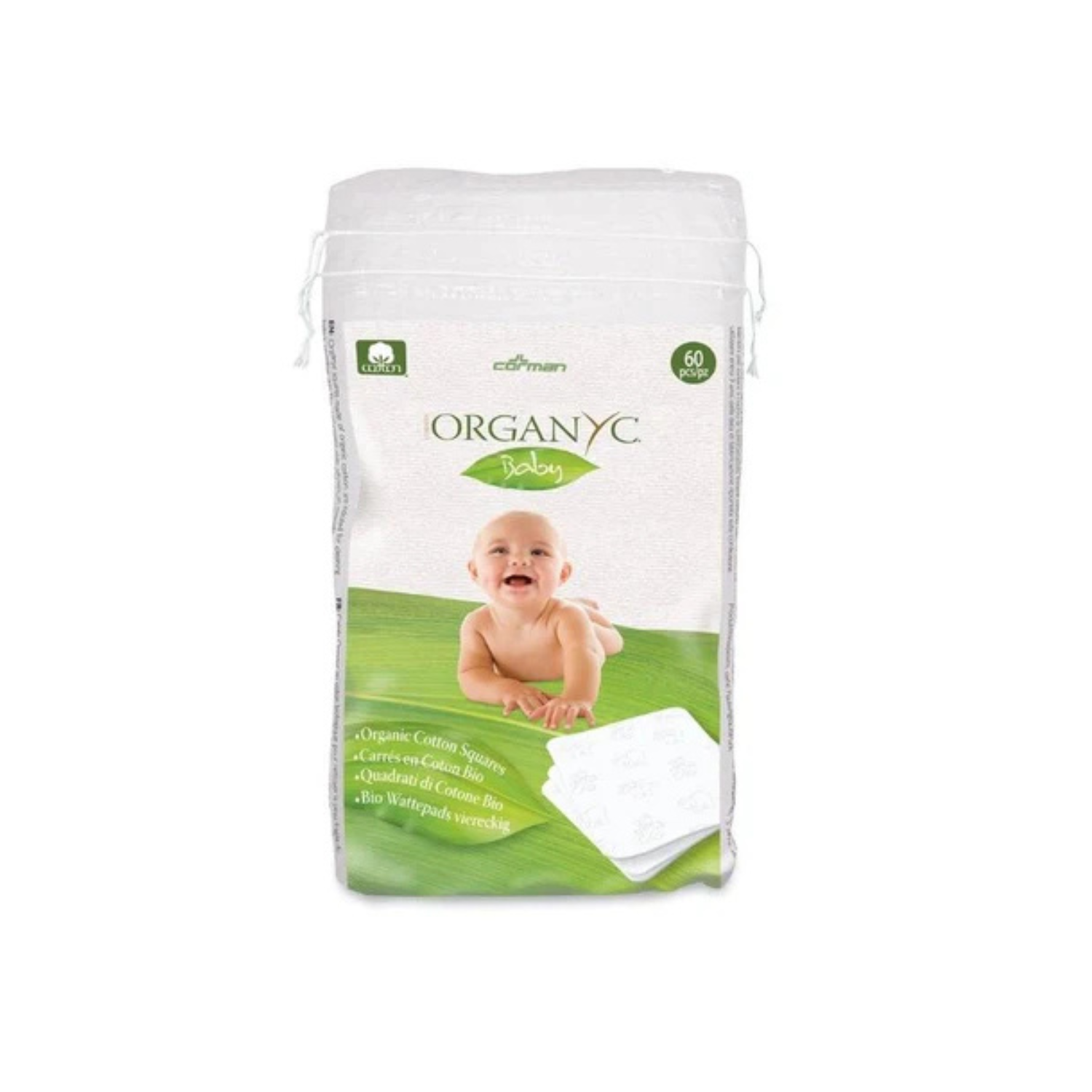 Toallas Compactas De Algodón Organyc 60 U