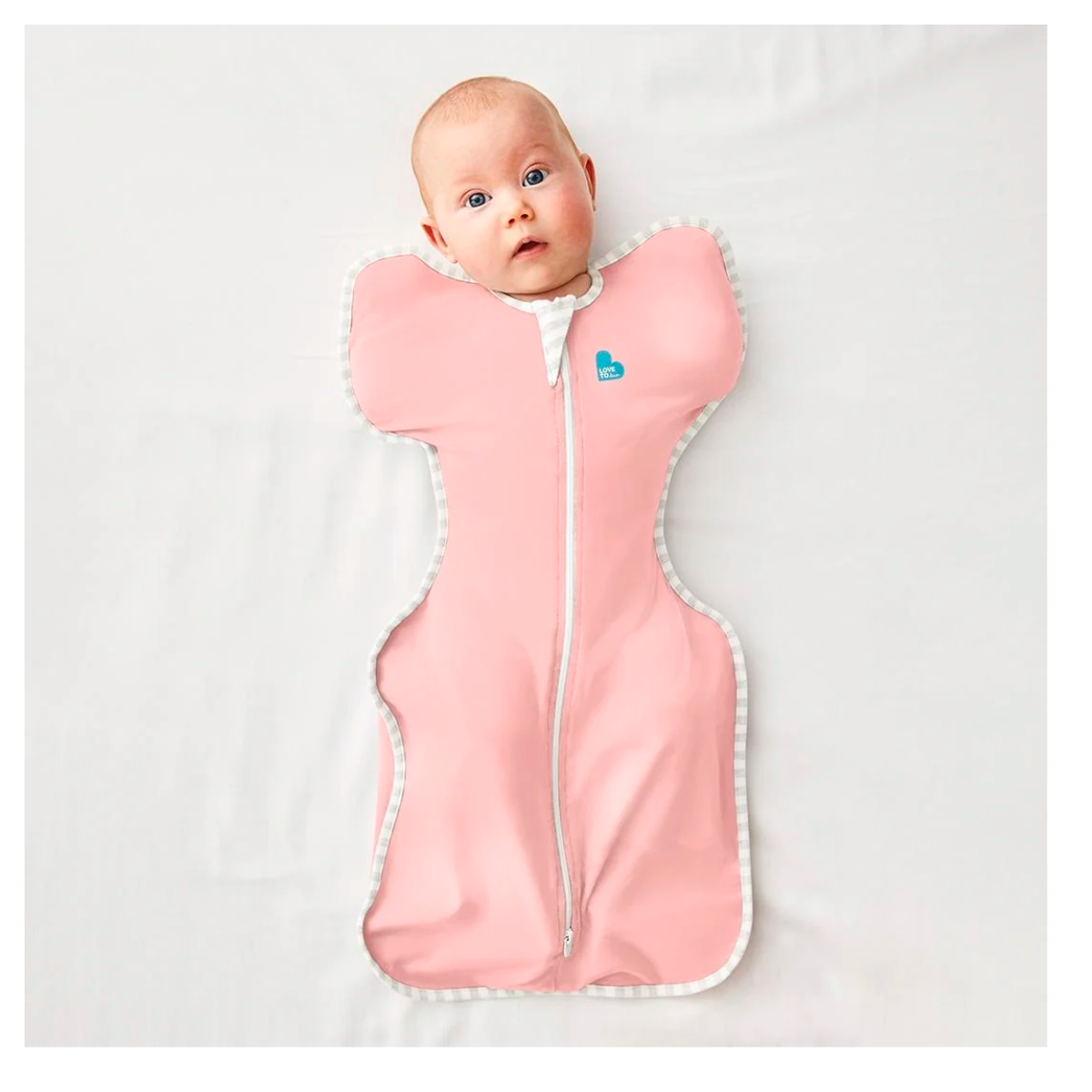 SACO DE DORMIR SWADDLE UP ETAPA 1 TOG 1.0  TALLA S  DUSTY PINK  LOVE TO DREAM