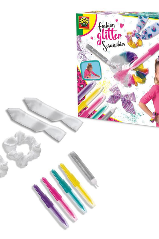 Fashion Glitter Scrunchies Ses