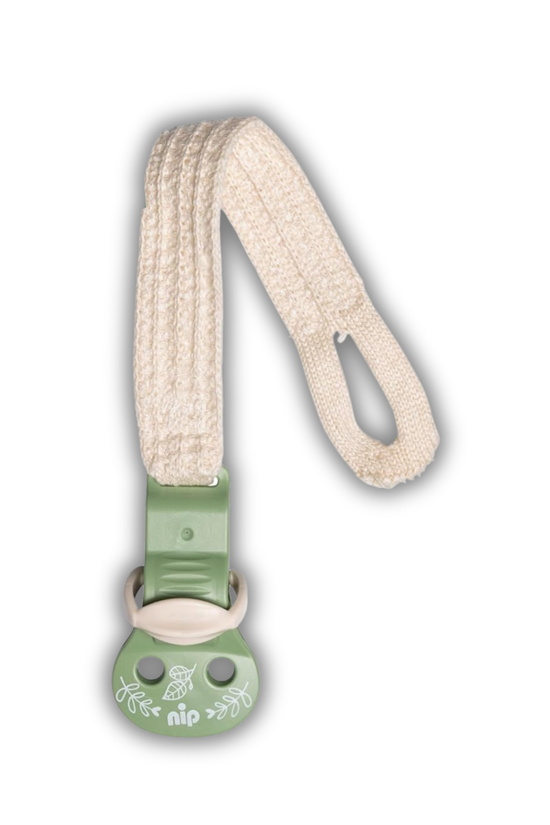 Porta Chupete de Tela Stay Green Nip