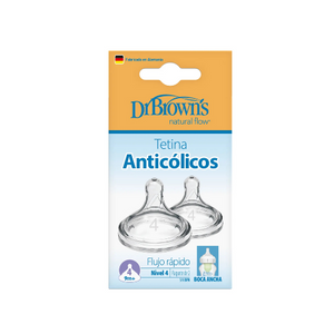 TETINA BOCA ANCHA OPTIONS +9  2UN - DR. BROWN'S