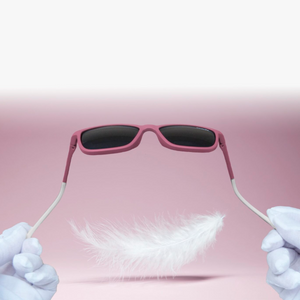 LENTES DE SOL PARA NIÑOS THE BOHO LARGE 6 A 10 AÑOS MAGENTA - MAUSITO