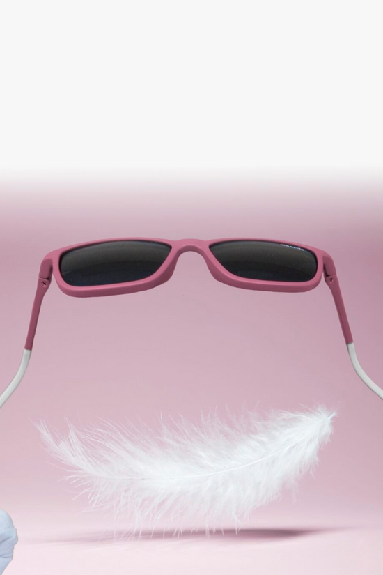 LENTES DE SOL PARA NIÑOS THE BOHO LARGE 6 A 10 AÑOS MAGENTA - MAUSITO