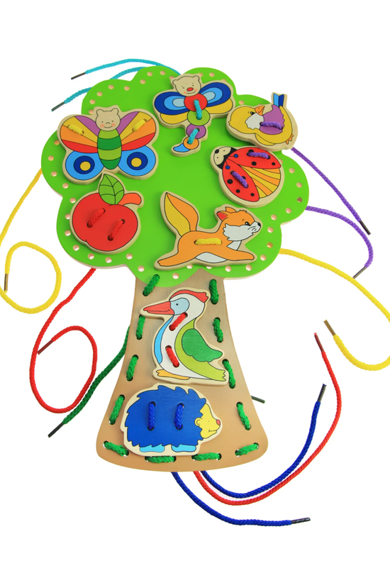 Árbol didáctico con Cordones Goki