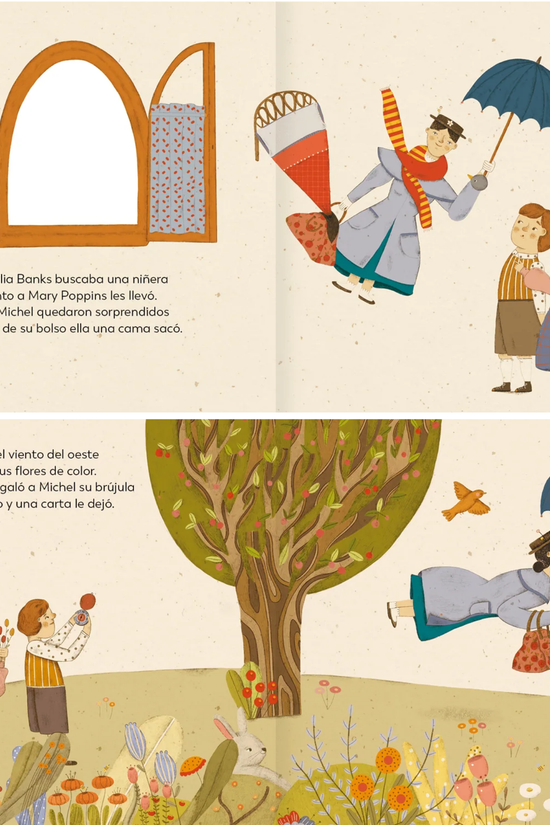 Libro Infantil Mary Poppins Paulina Jara & Jessica Bocca Amanuta
