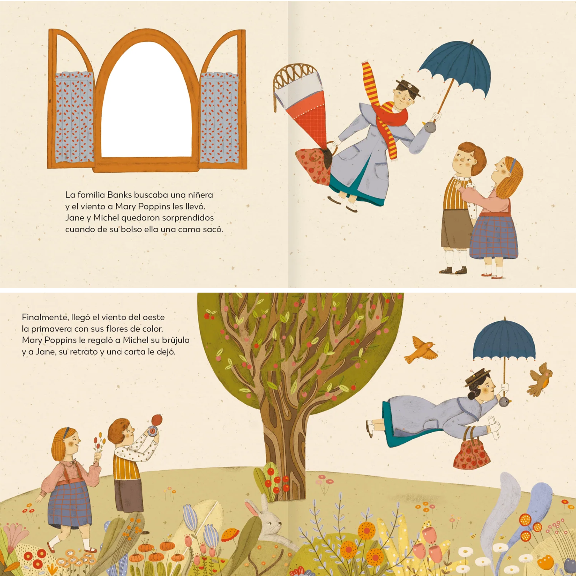 Libro Infantil Mary Poppins Paulina Jara & Jessica Bocca Amanuta