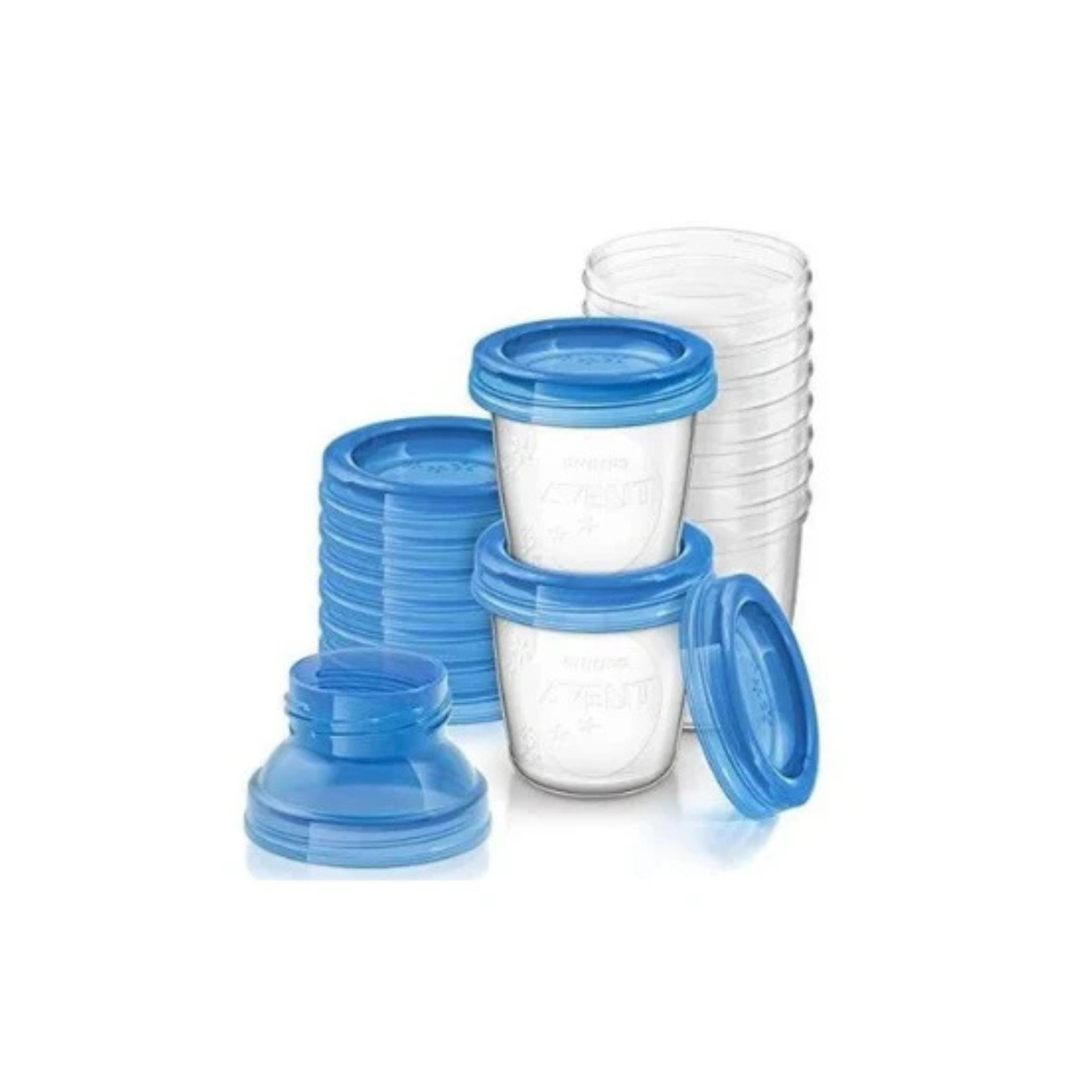 Pack Vasos Reutilizables Para Leche Philips Avent 180 Ml