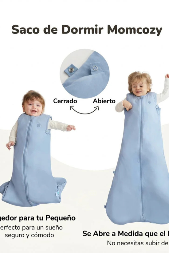 Saco de Dormir TOG Momcozy Azul Talla M