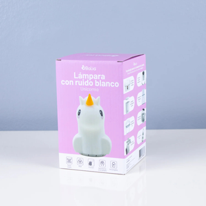Lámpara con Ruido Blanco Portátil Unicornio Balia