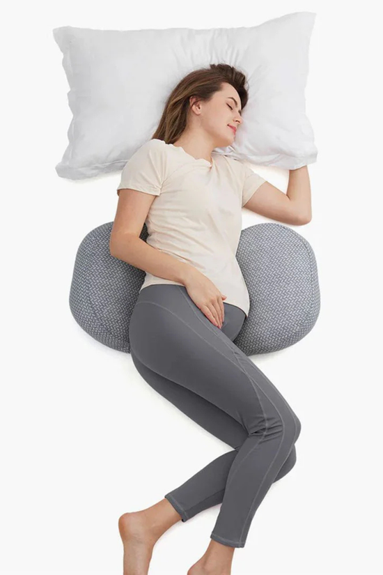 Almohada de Embarazo Cuña con apoyo lateral Momcozy