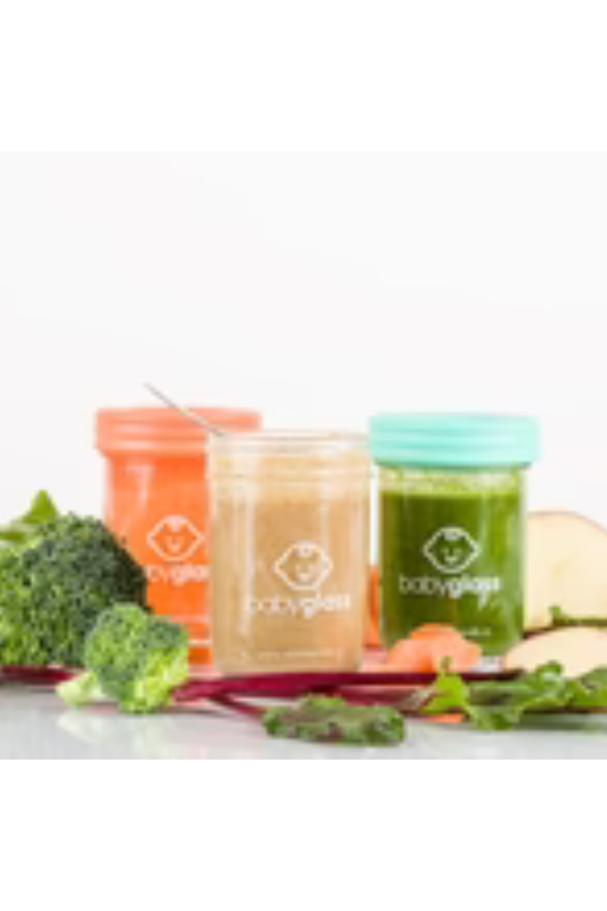Contenedores De Vidrio Babyglass 240 Ml 6 U