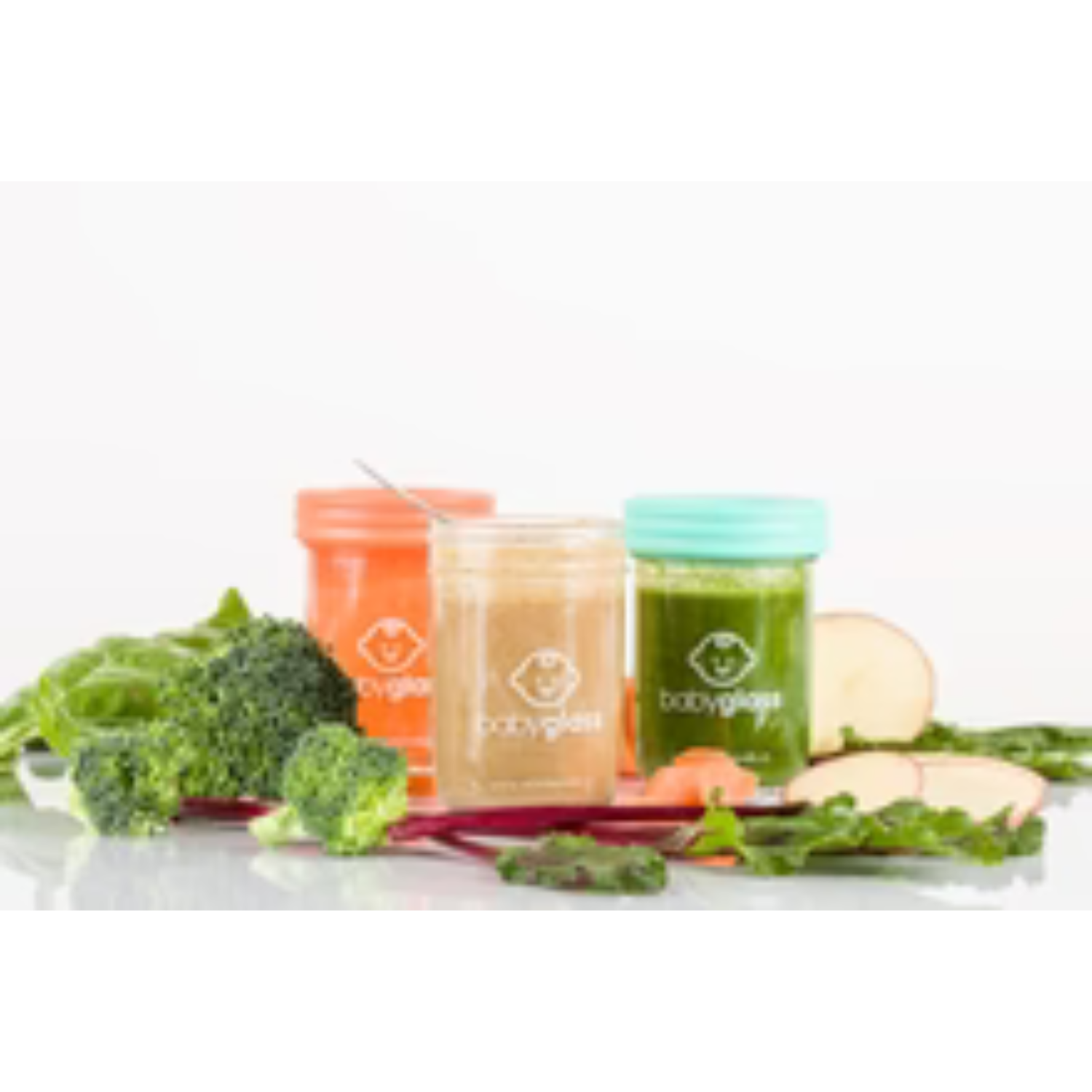 Contenedores De Vidrio Babyglass 240 Ml 6 U