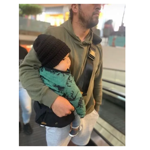 PORTA BEBÉ  DANTE GRIS - KANGUTO