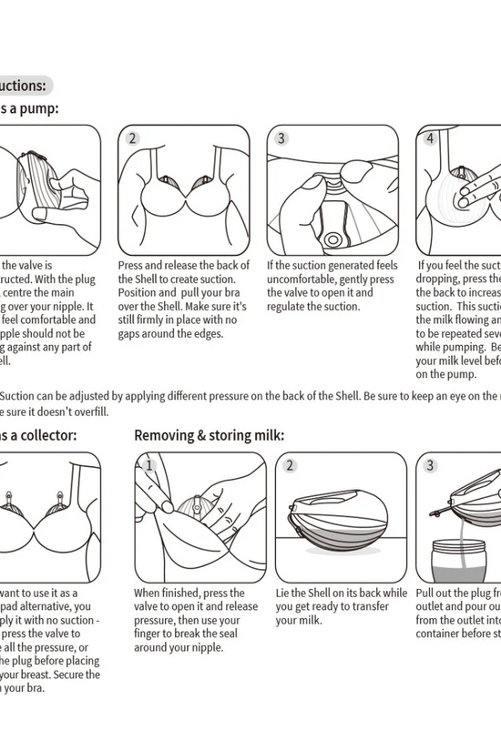 SET 2 SHELL DE  75 ML MÁS BOLSA ESTERILIZADORA  HAAKAA