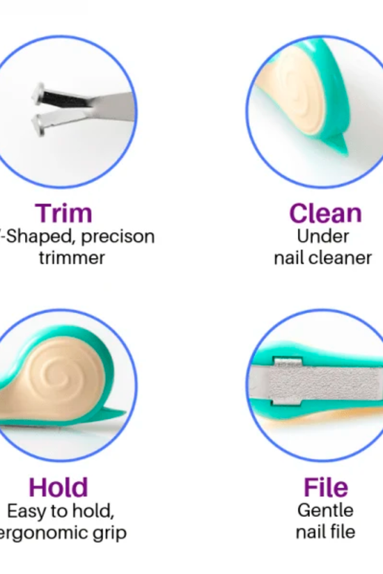 Nail Snail, Cortauñas 3 en 1