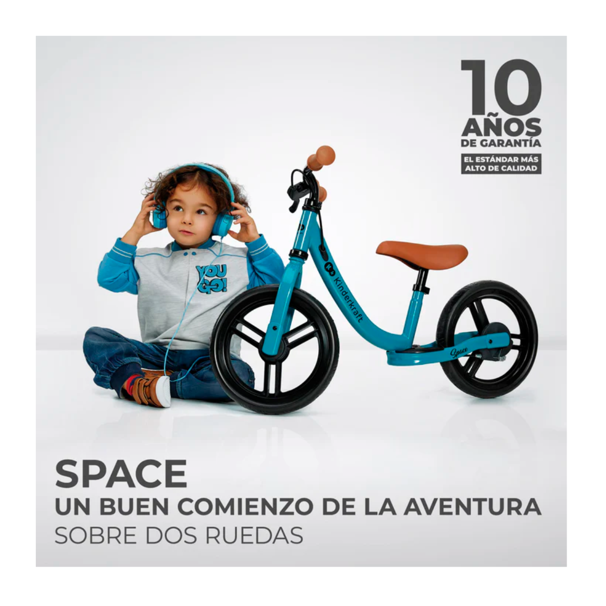 Bicicleta de Balance Kinderkraft SPACE Blue