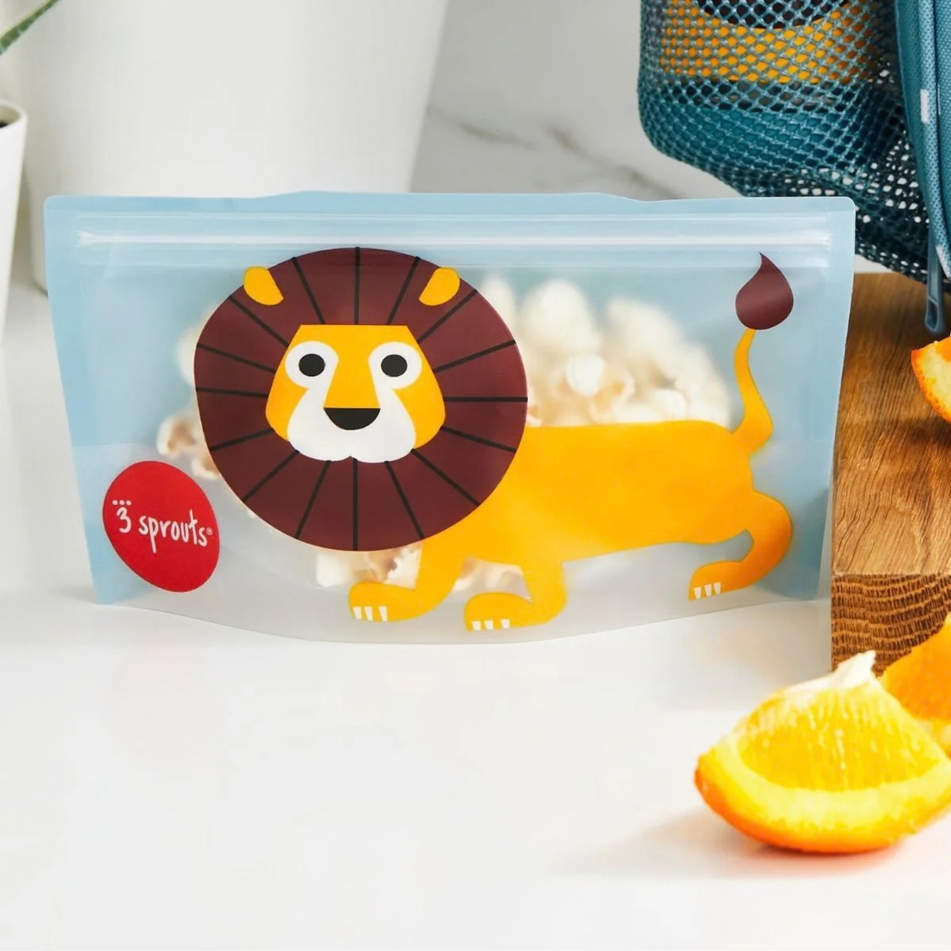 Bolsas Reutilizables 3 Sprouts Para Snack x2 Unidades