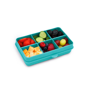 CAJA CONTENEDORES MINI PARA SNACK AZUL - MELII