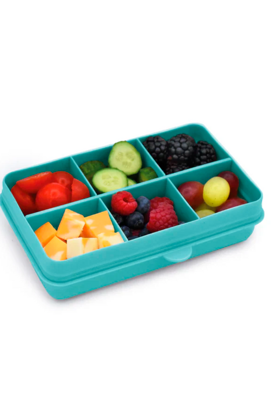 CAJA CONTENEDORES MINI PARA SNACK AZUL - MELII
