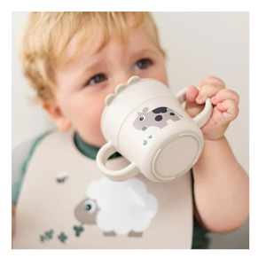 VASO CON BOQUILLA FOODIE TINY FARM  ARENA  DONE BY DEER