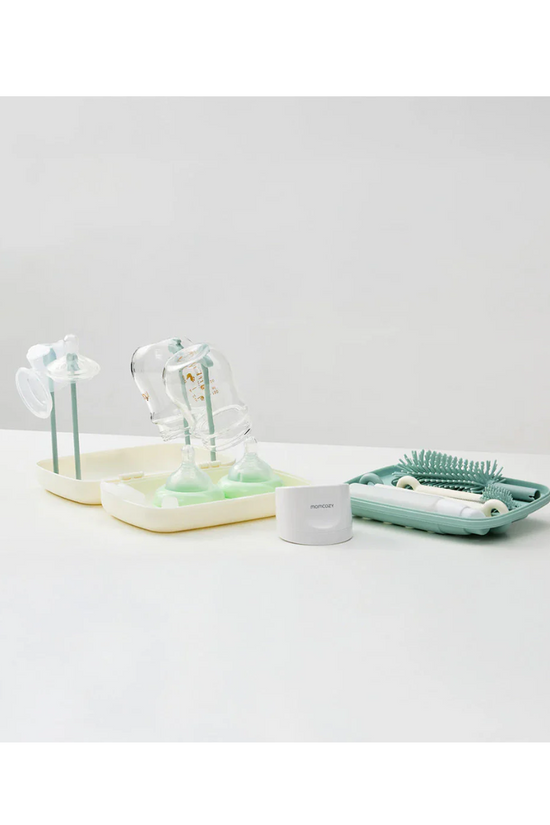 Kit de Cepillos para Biberones Momcozy Push-Press