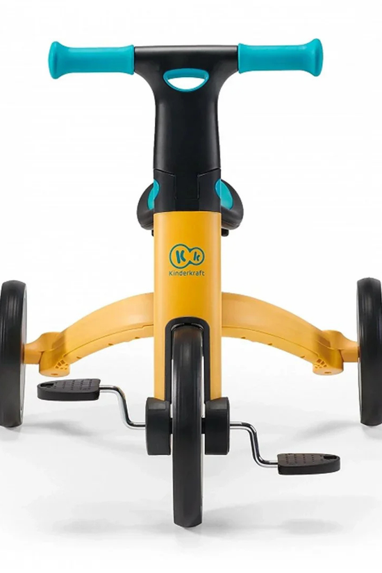 Triciclo Kinderkraft 4TRIKE 3 en 1 Primrose Yellow