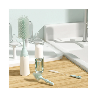 Kit de Cepillos para Biberones Momcozy Push-Press