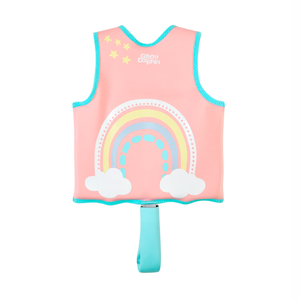 CHALECO FLOTADOR INFANTIL ARCOIRIS PALOROSA 15 a 19 KG 2 a 3 años. - GREEN DOLPHIN